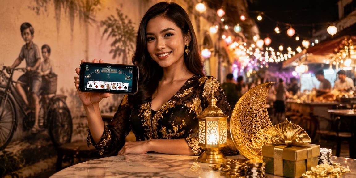 Permainan Rummy sempena Hari Raya di Pulau Pinang